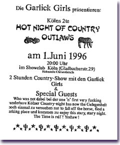 Hot Night of Country Outlaws • Yeehaw! Hot Night of Country Outlaws Flyer